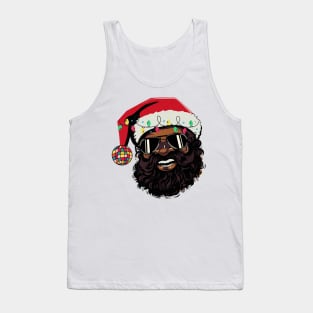 Afro Santa Tank Top